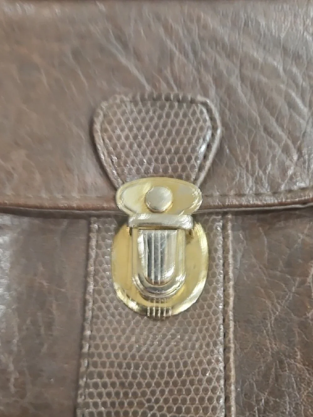 Outbrook VTG Classic Brown Leather Backpack - Men Bags